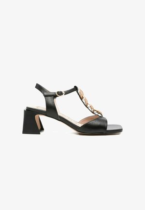 CAFèNOIR, SANDALO #N001 - Sandalen - black dim