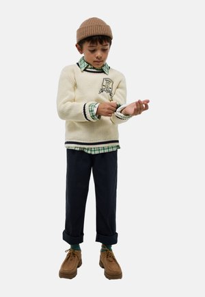 COL ROND - Pullover - winter white