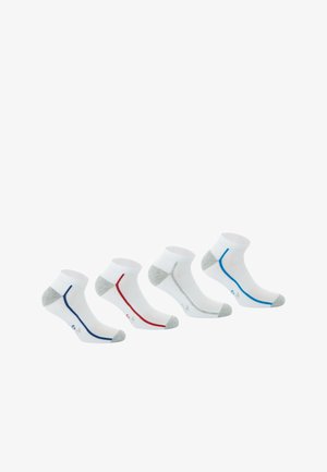 Athena 4 PACK - Chaussettes - blanc liseré couleur