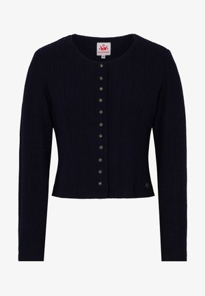 Spieth & Wensky TRACHTENJACKE DIETZING - Strickjacke - dunkelblau