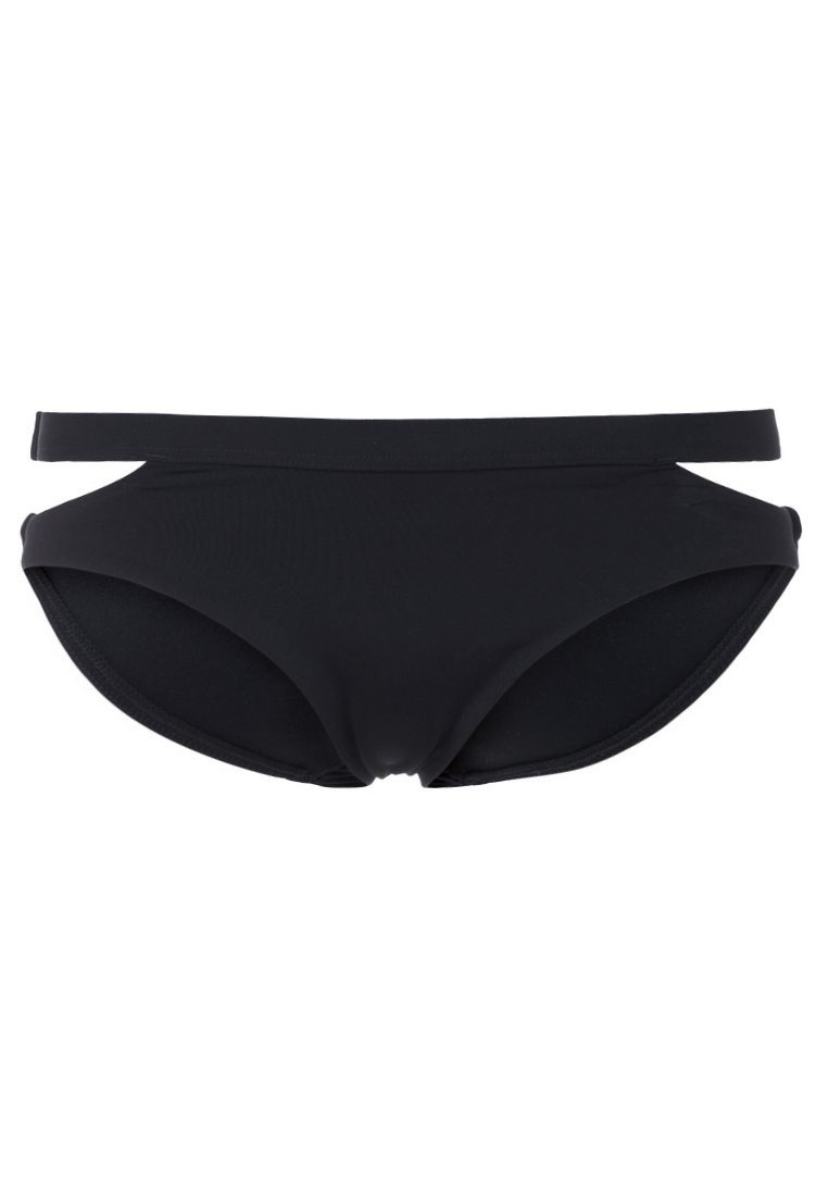 Seafolly ACTIVE SPLIT BAND HIPSTER Bikiniunderdel black Seafolly QUILTED HIPSTER - Bikiniunderdel - black