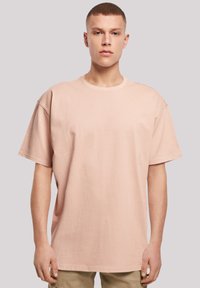 F4NT4STIC OVERSIZED AHOI ANKER KNUT & JAN HAMBURG - T-Shirt print - amber