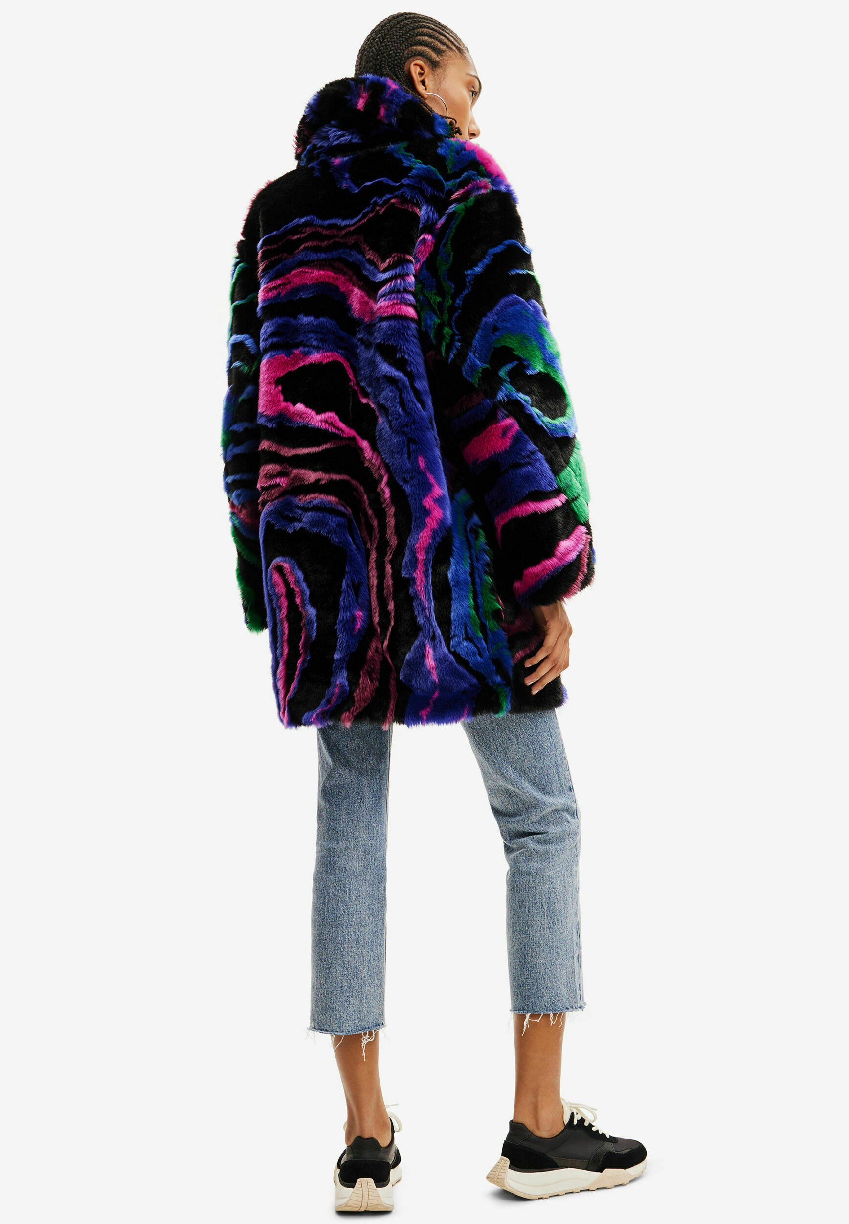 Women's M. Christian Lacroix fur-effect coat I Desigual.com
