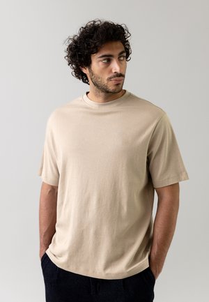 Mos Mosh Gallery Basic póló - beige