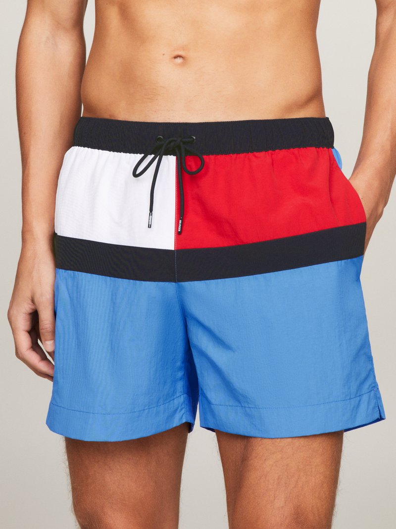 Tommy Hilfiger CORE FLAG - Shorts da mare - blue spell