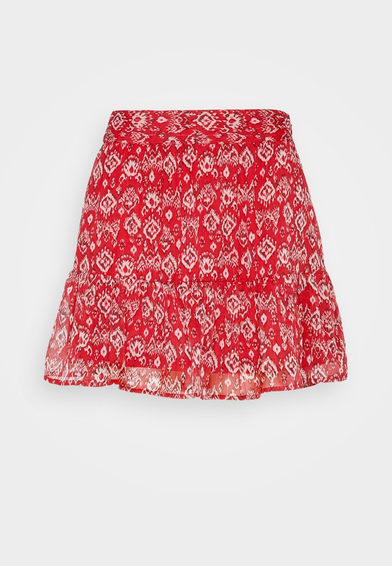 Only A-lijn rok rood Only A-lijn rok rood