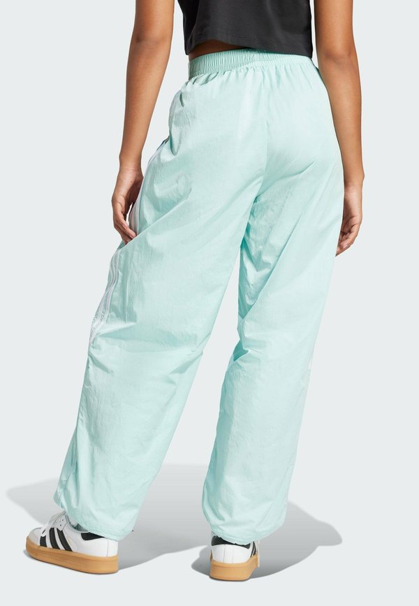 ADICOLOR TEAMGEIST OVERSIZED WIDE - Tracksuit bottoms - semi flash aqua3