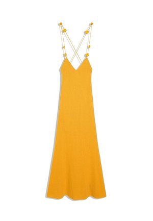 Bershka, Robe longue - yellow