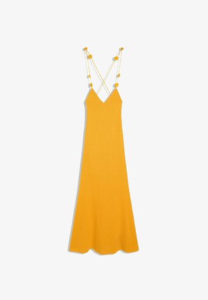 Bershka, Robe longue - yellow