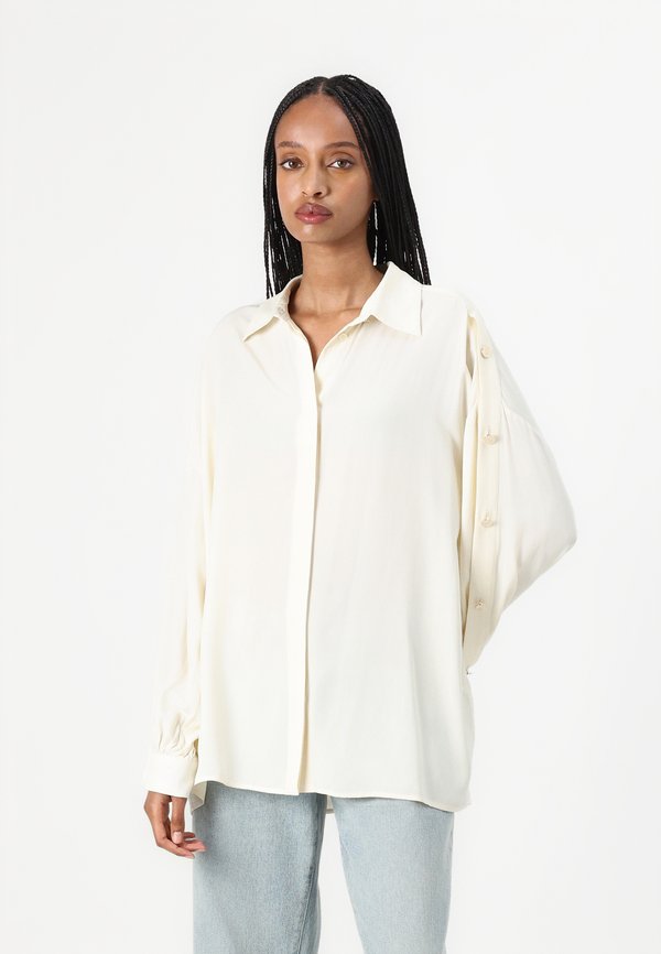 CAMICIA - Button-down blouse - ricotta2