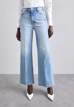 THE HUSTLER ROLLER FRAY - Wide Leg - light blue