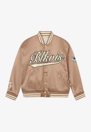 BLKVIS, WASHED VARSITY JACKET - Μπουφάν τύπου bomber - ginger snap