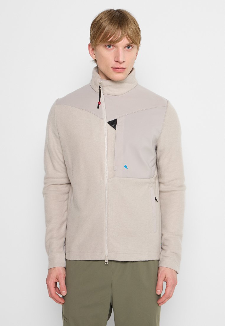 Klättermusen Fleecejas lichtgrijs