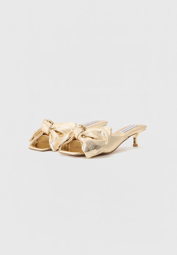 KIT E - Heeled mules - gold2