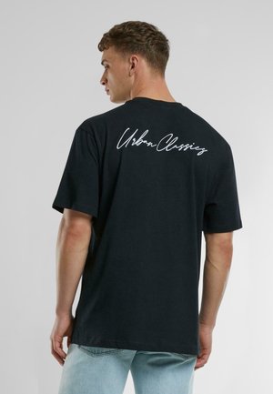 SIGNATURE LOGO - T-shirts med print - black