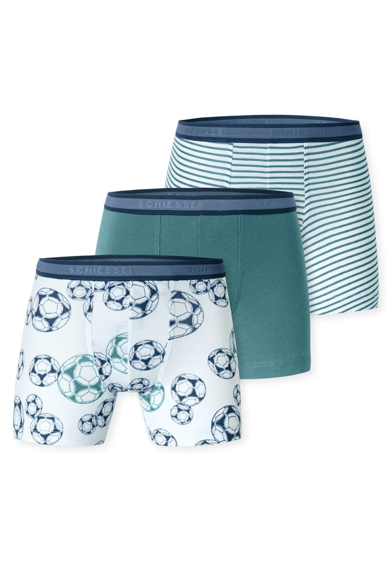 Schiesser 3-PACK - Underkläder - grün