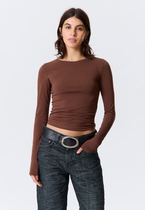 T-shirt à manches longues - rusty brown