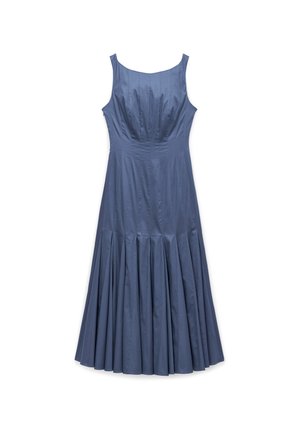 ADOLFO DOMINGUEZ, ADOLFO DOMINGUEZ PLEATED MIDI DRESS PLEATED MIDI DRESS - Day dress - blue