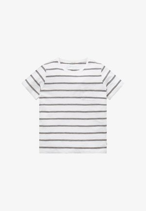 GESTREIFTES - T-shirt print - white orange stripe