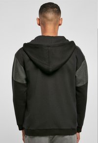 Urban Classics Felpa con zip - black
