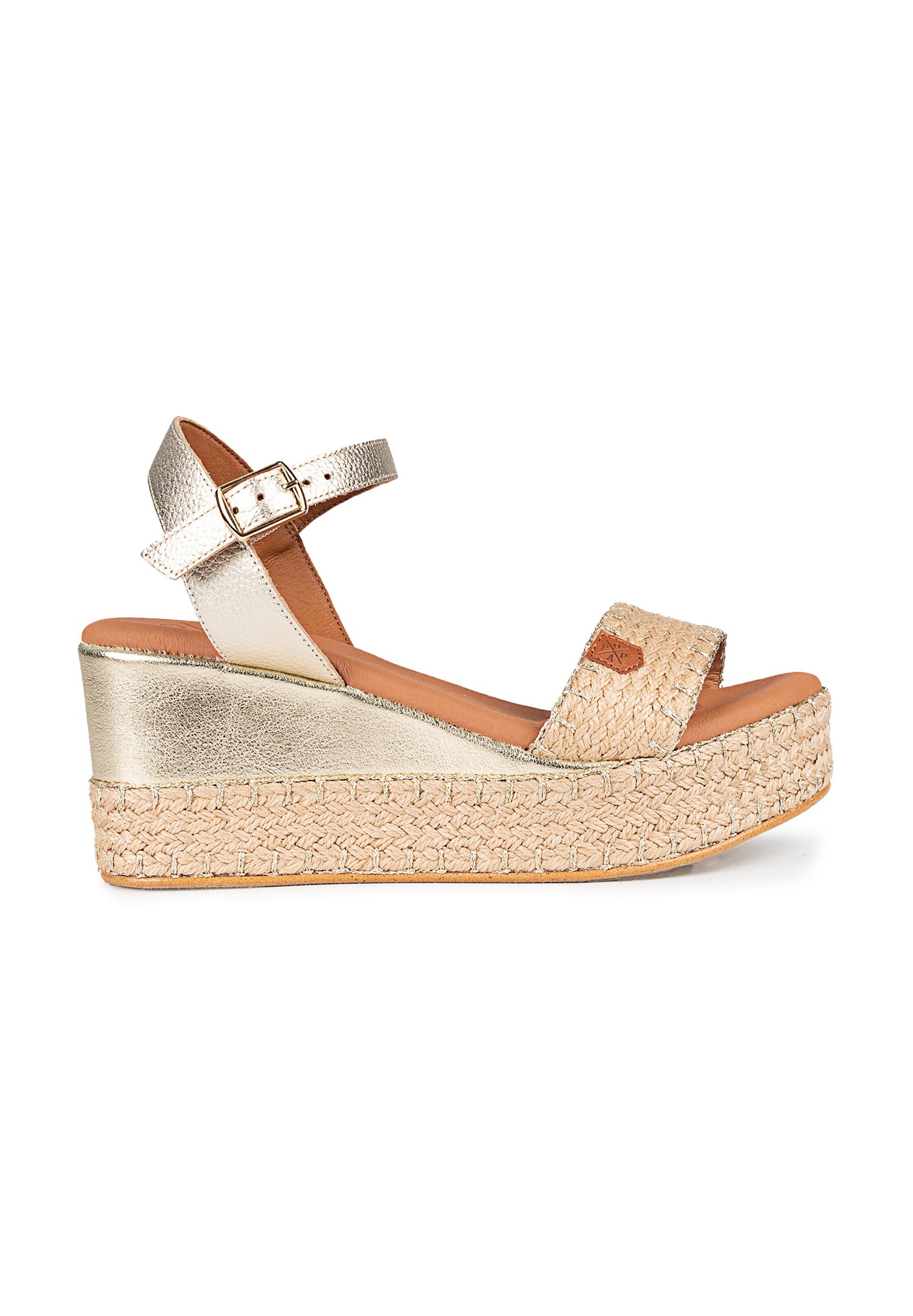 POPA ARAMBOL GALERIA CON HEBILLA Sandales à talons hauts oro