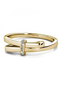 LUMINOUS BOW - Ring - doré   cristal