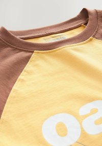 Next OFFICIAL LICENSE RAGLAN ELBOW BLOCK GRAPHIC - Langærmet T-shirt - yellow brown