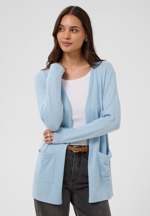 Kaffe, KALIZZA LONG CARDIGAN - Cardigan - blue fog