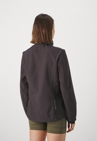 CMP ZIP HOOD - Soft shell jacket - antracite/lotus