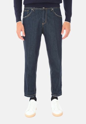 TASCHE - Jeans a sigaretta - blu scuro