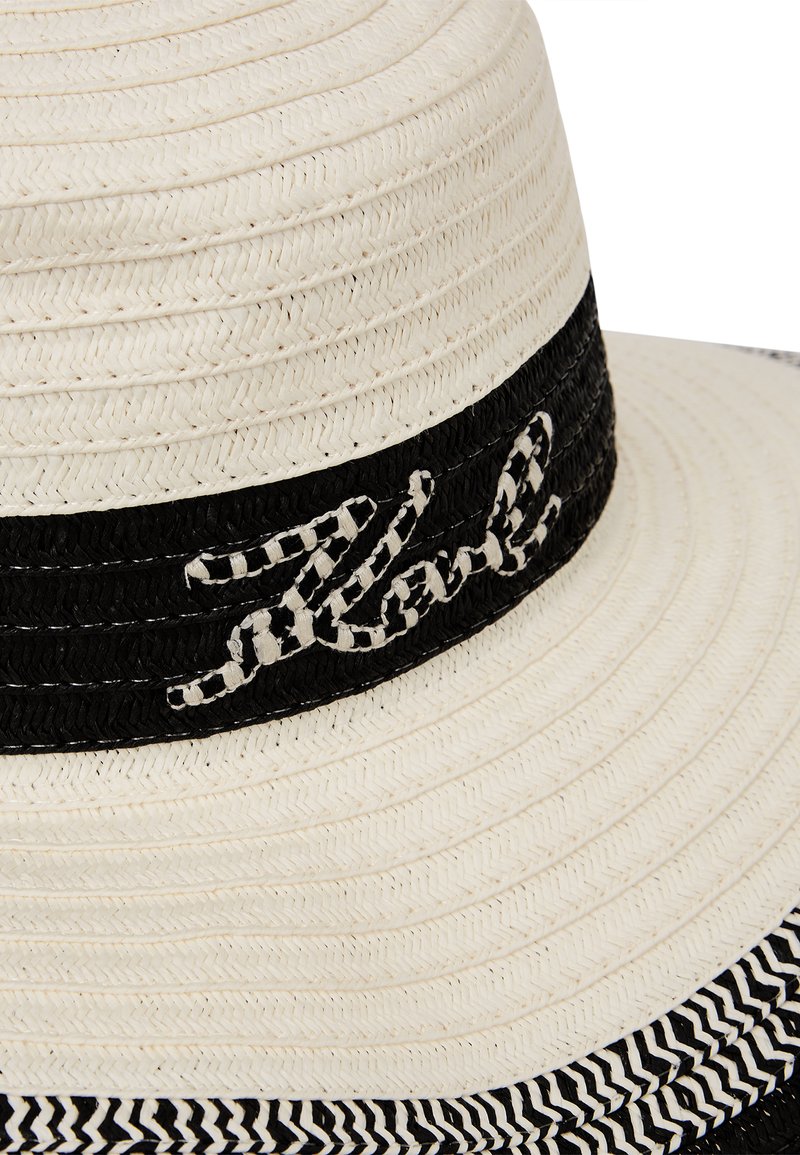 KARL LAGERFELD SIGNATURE SUMMER - Hat - white/black/white  display picture 2