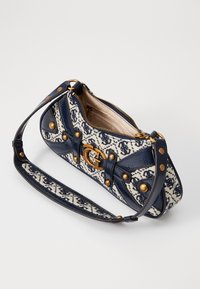 Guess MINTHA MINI TOP ZIP SHLDR BAG - Mala de mão - navy logo