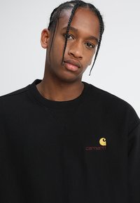 Carhartt WIP AMERICAN SCRIPT - Camisola - black
