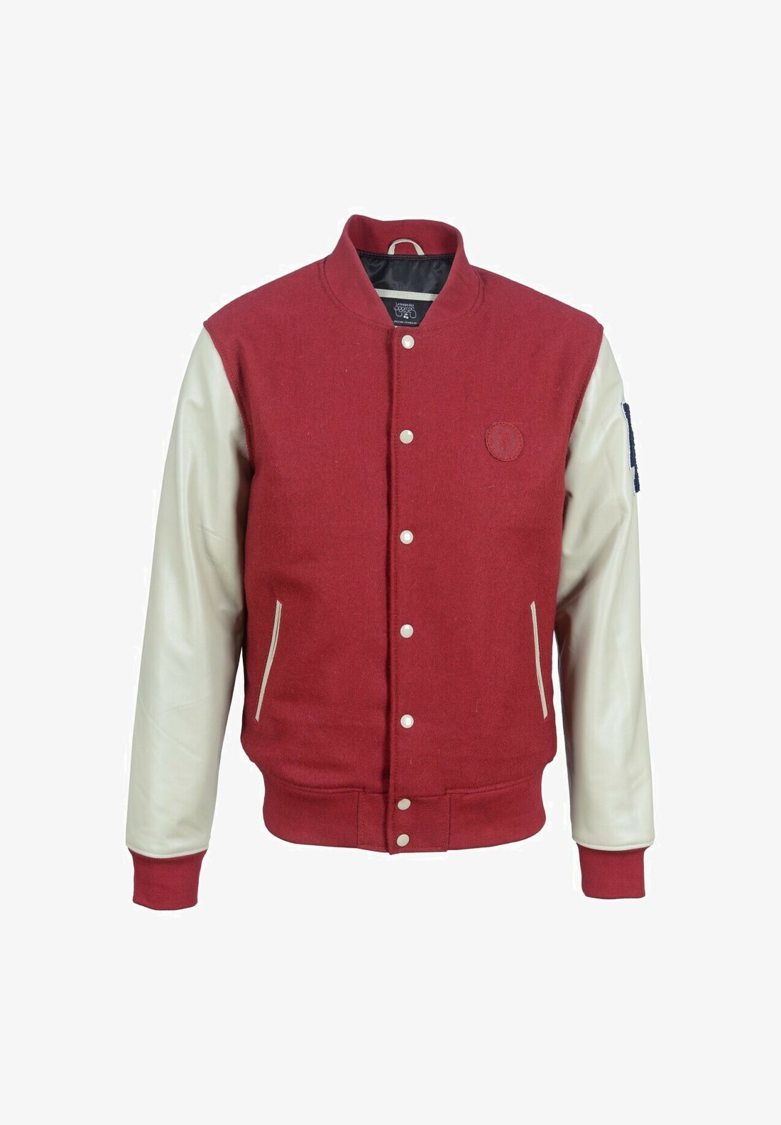 Teddy Rouge Veste Teddy Homme Cuir Blouson Teddy En Cuir