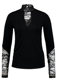 BLOUSE - Ilgarankovis viršutinės dalies drabužis - black