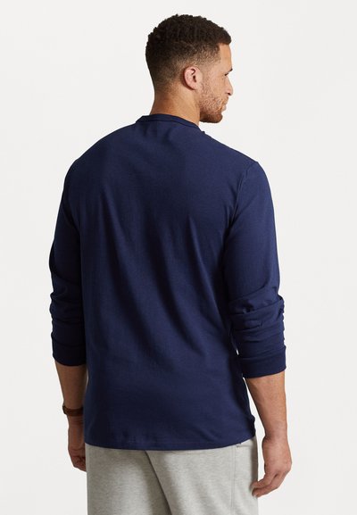 Polo Ralph Lauren Big & Tall JERSEY LONG SLEEVE T-SHIRT - Ilgarankovis viršutinės dalies drabužis - newport navy