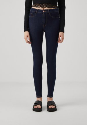 Gina Tricot HIGHWAIST - Jeans Skinny Fit - rinsed denim