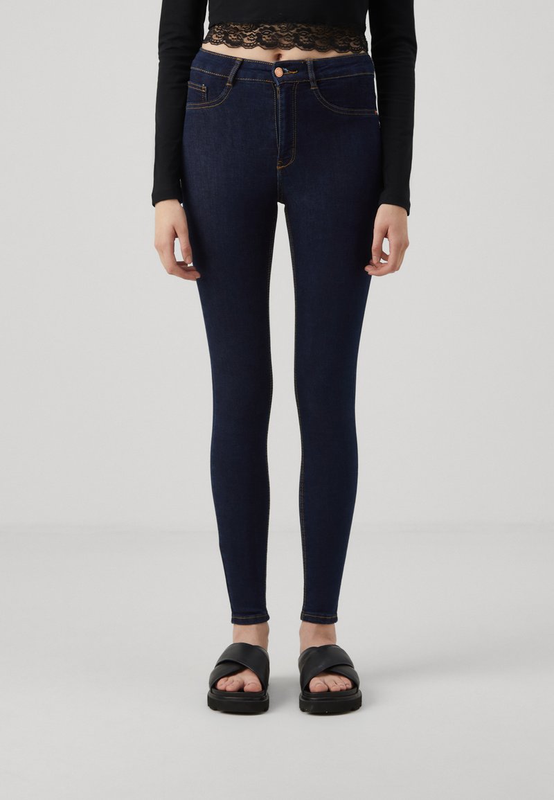 Gina Tricot - HIGHWAIST - Jeans Skinny Fit - rinsed denim, Vergrößern