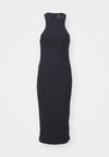 MIDI - Vestido direito - black