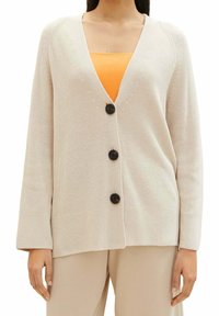 TOM TAILOR Chaqueta de punto - beige
