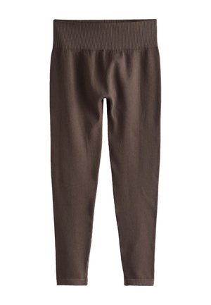 Next, HIGH WAIST STANDARD - Leggings - mottled brown