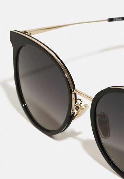 CHLOÉ Sunglasses - black/gold-coloured/grey