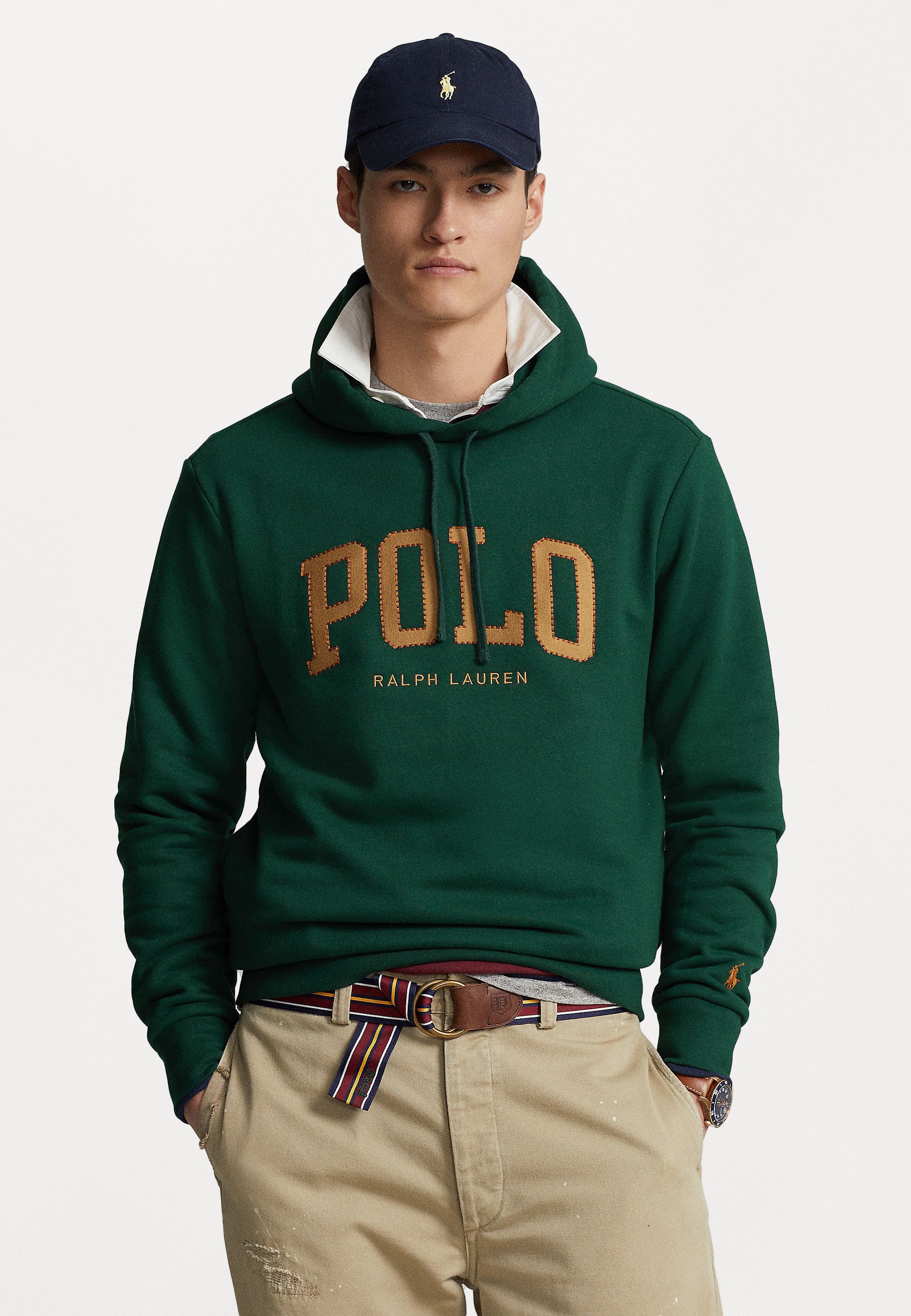 Polo Ralph Lauren HOOD LONG SLEEVE - Sweatshirt - hunt club green/green -  Zalando.co.uk