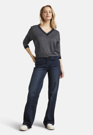 25630 - Straight leg jeans - dark blue denim