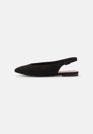 Ballerines à brides arrière - black