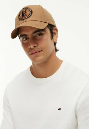 Tommy Hilfiger, TH NAUTICAL 6 PANEL CAP - Caps - safari canvas