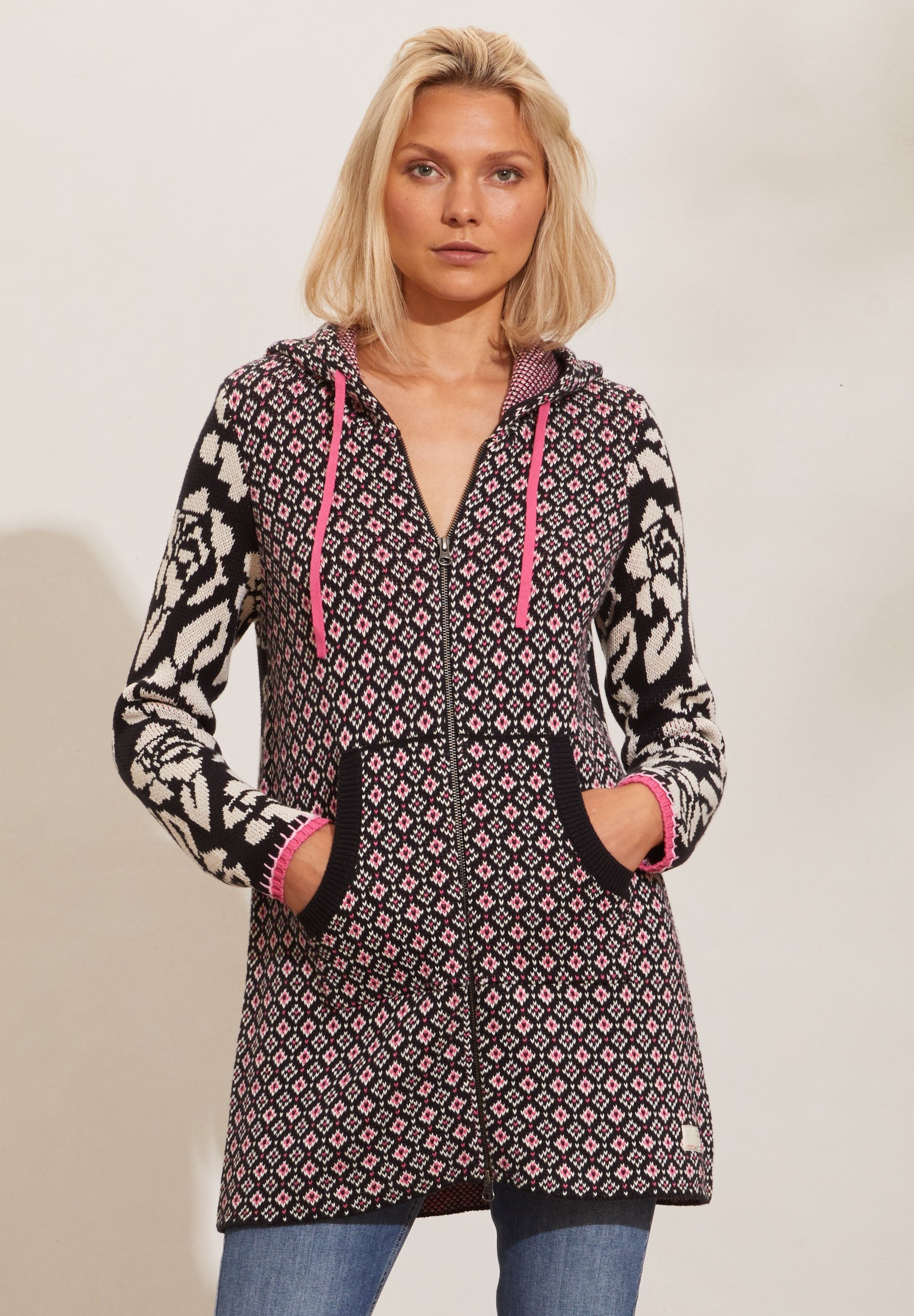 Odd Molly DIANA - Hoodie - black/off 