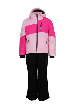 SET - Combinaison de ski - rose fushia noir