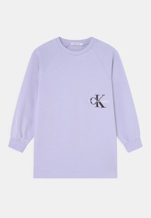 MONOGRAM OFF PLACED DRESS - Freizeitkleid - lavender ice