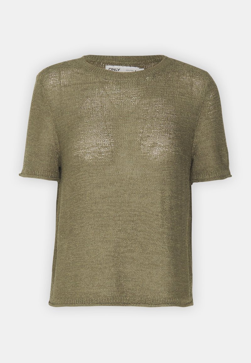 Only T-shirt basic kaki Only T-shirt basic kaki